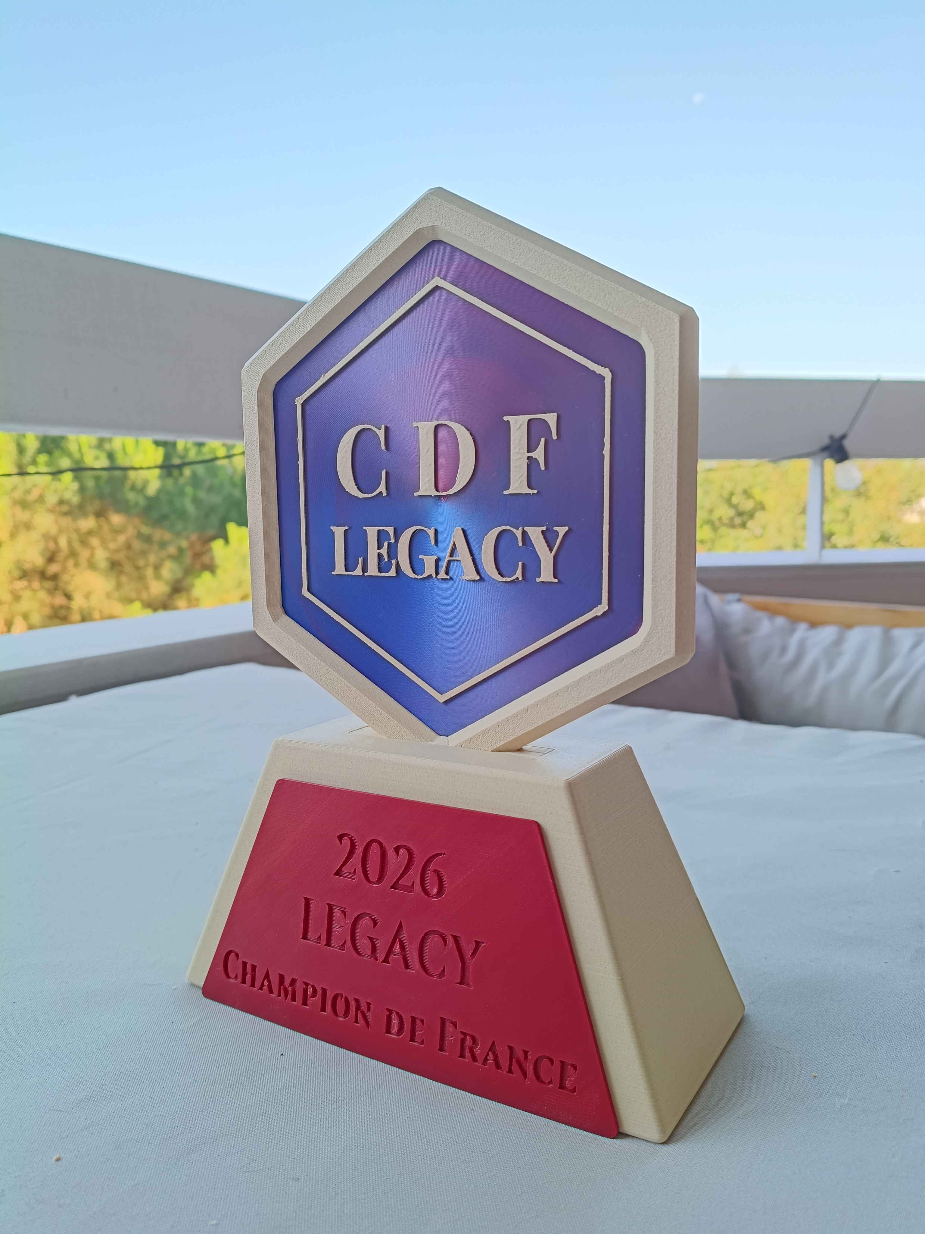 Trophée officiel de la CDFL